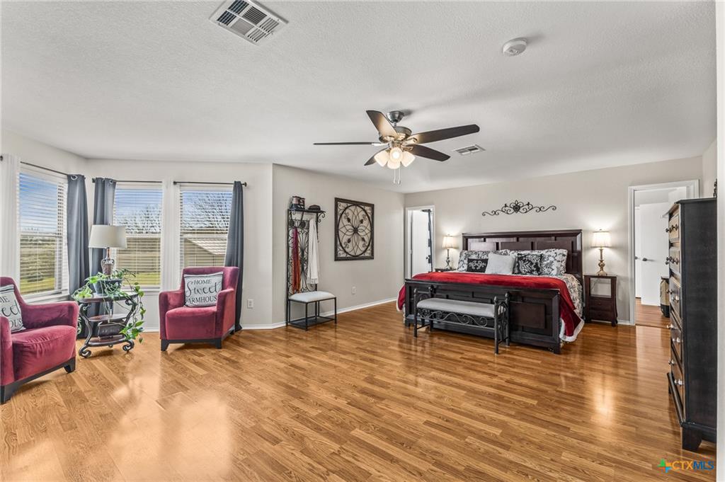 Master bedroom in Sage Meadows Temple TX