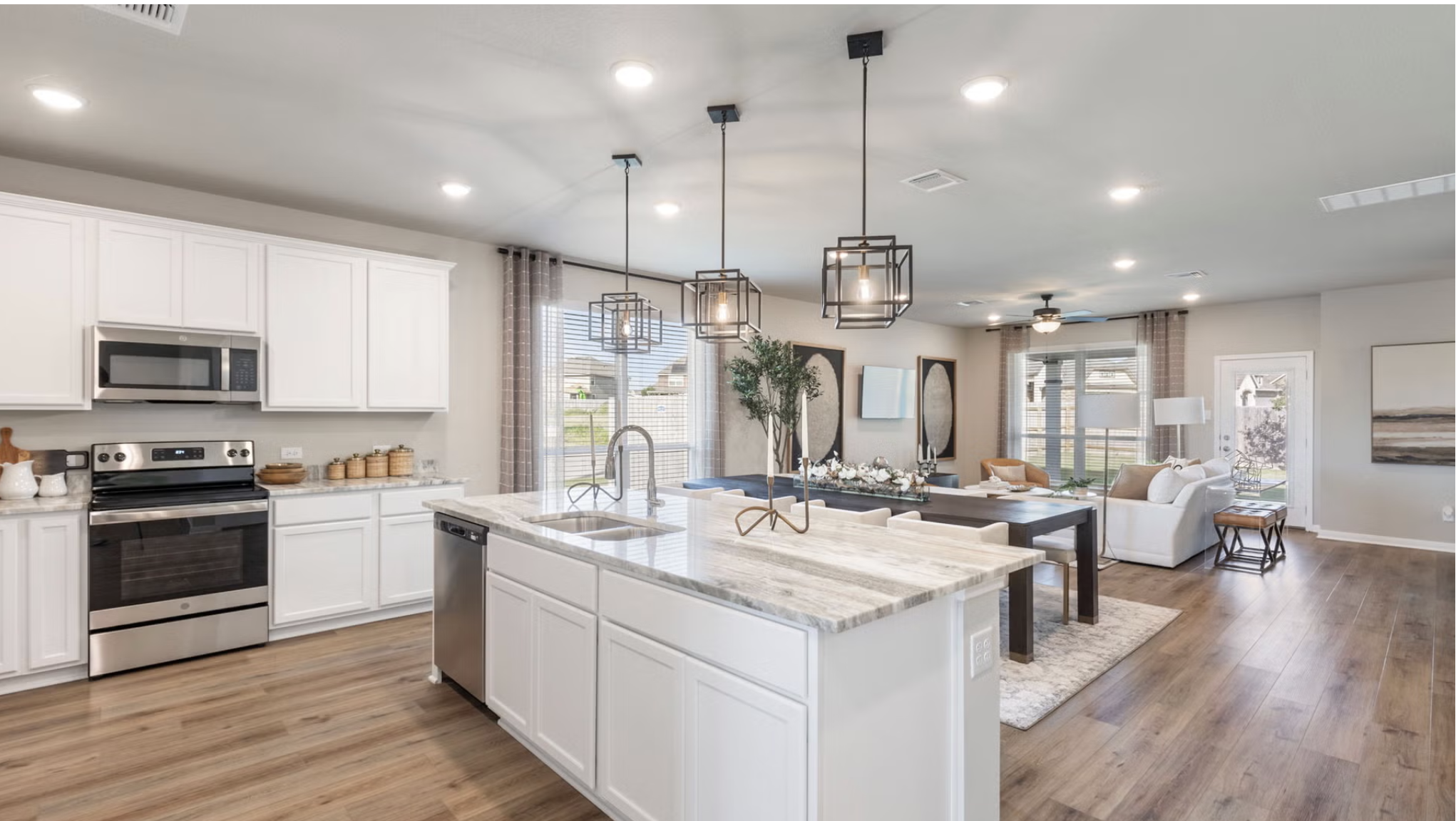 Stylecraft open floor plan living area