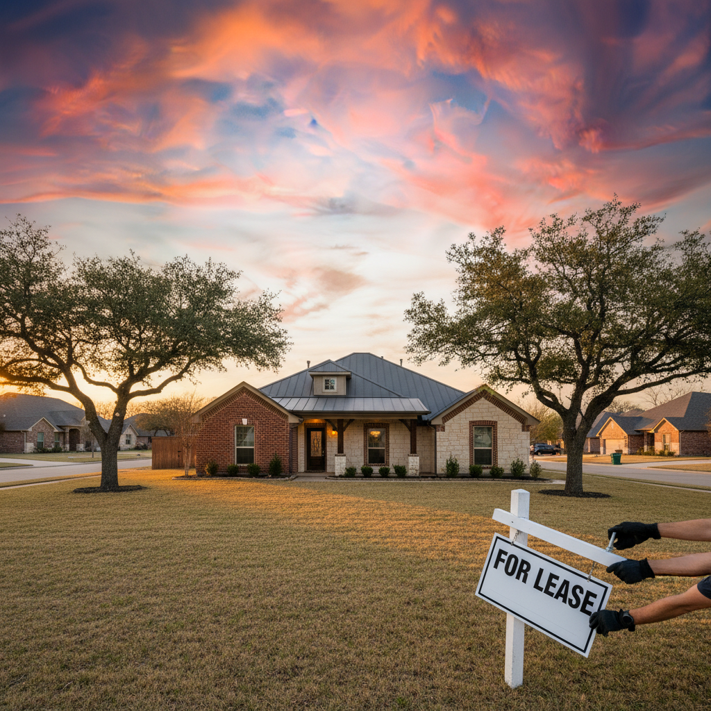 Successful tenant placement for a rental property in Temple Texas