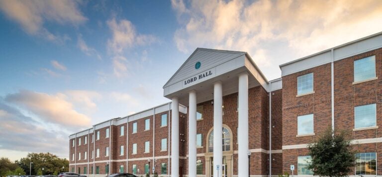 University of Mary Hardin-Baylor campus in Belton Texas