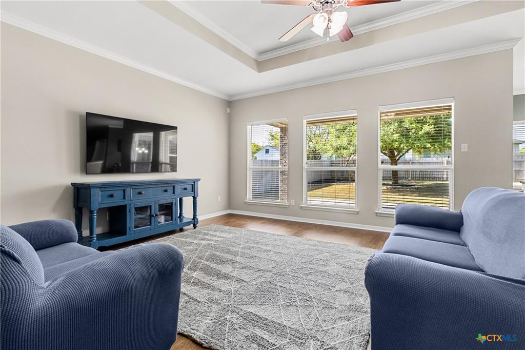 Wyndham Hill living room