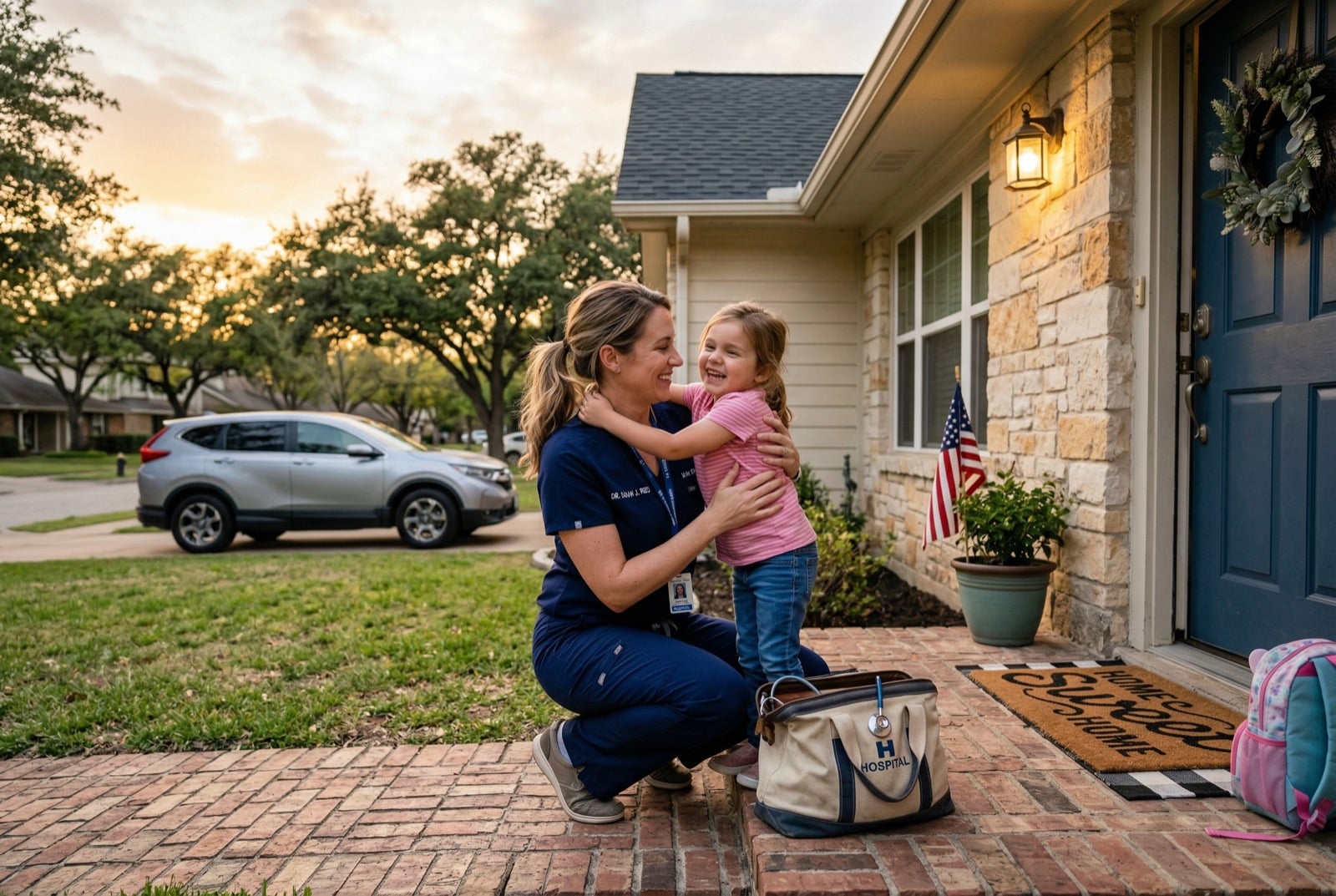 BSW medical family lifestyle in Temple TX - affordable childcare and family-friendly community