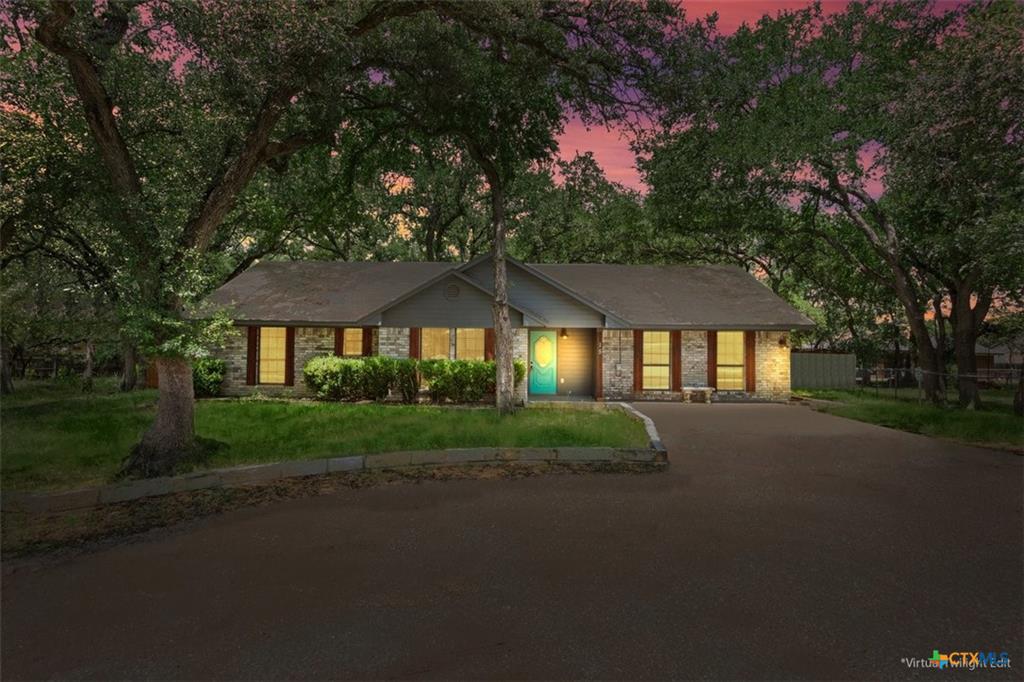 MPR home at twilight