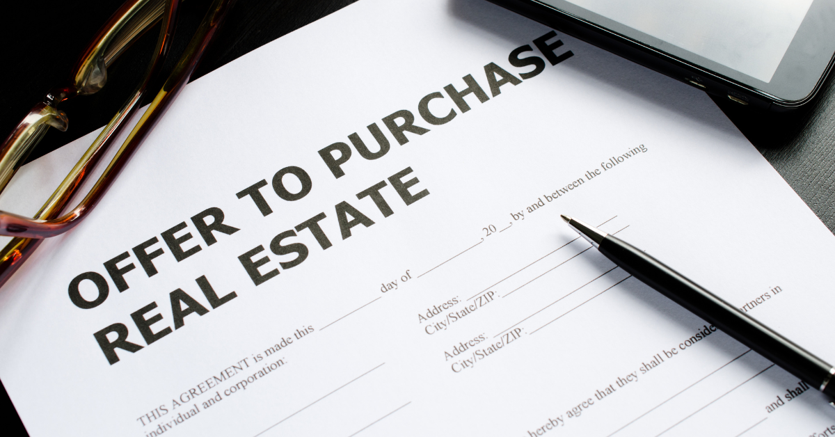 real estate offer
