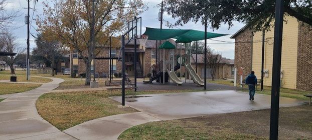 Red oak playground