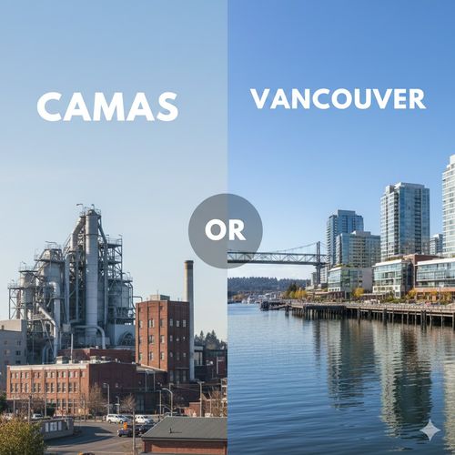 Vancouver vs. Camas: Which Area is Right for Your Next Move?