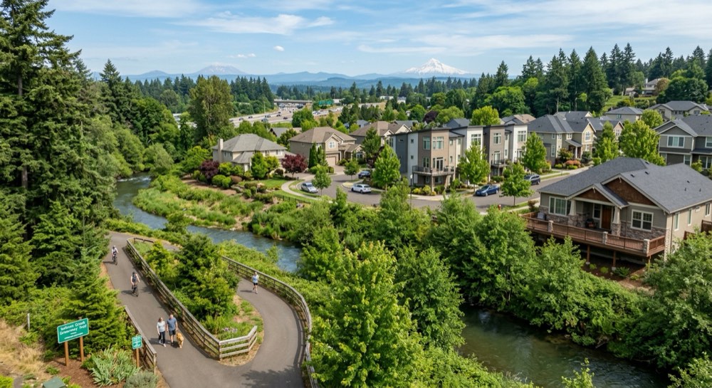 Salmon Creek neighborhood homes in Vancouver, Washington