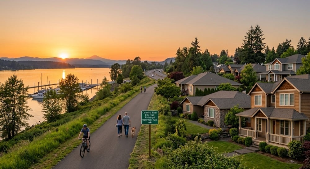 Washougal homes in Washington