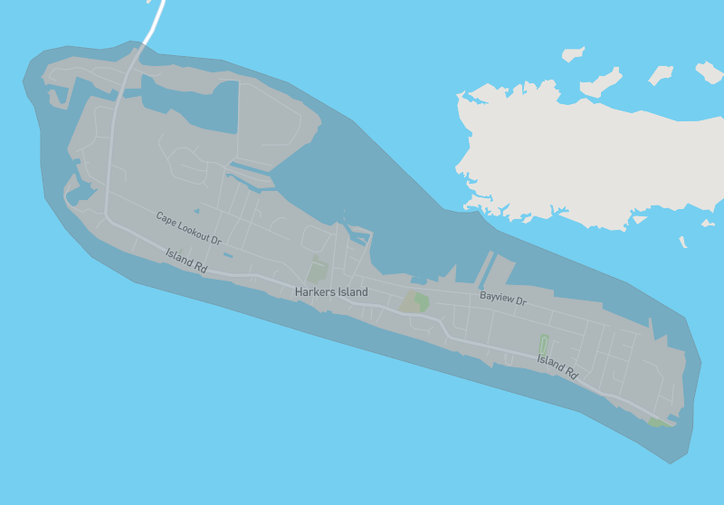 Harkers Island Area