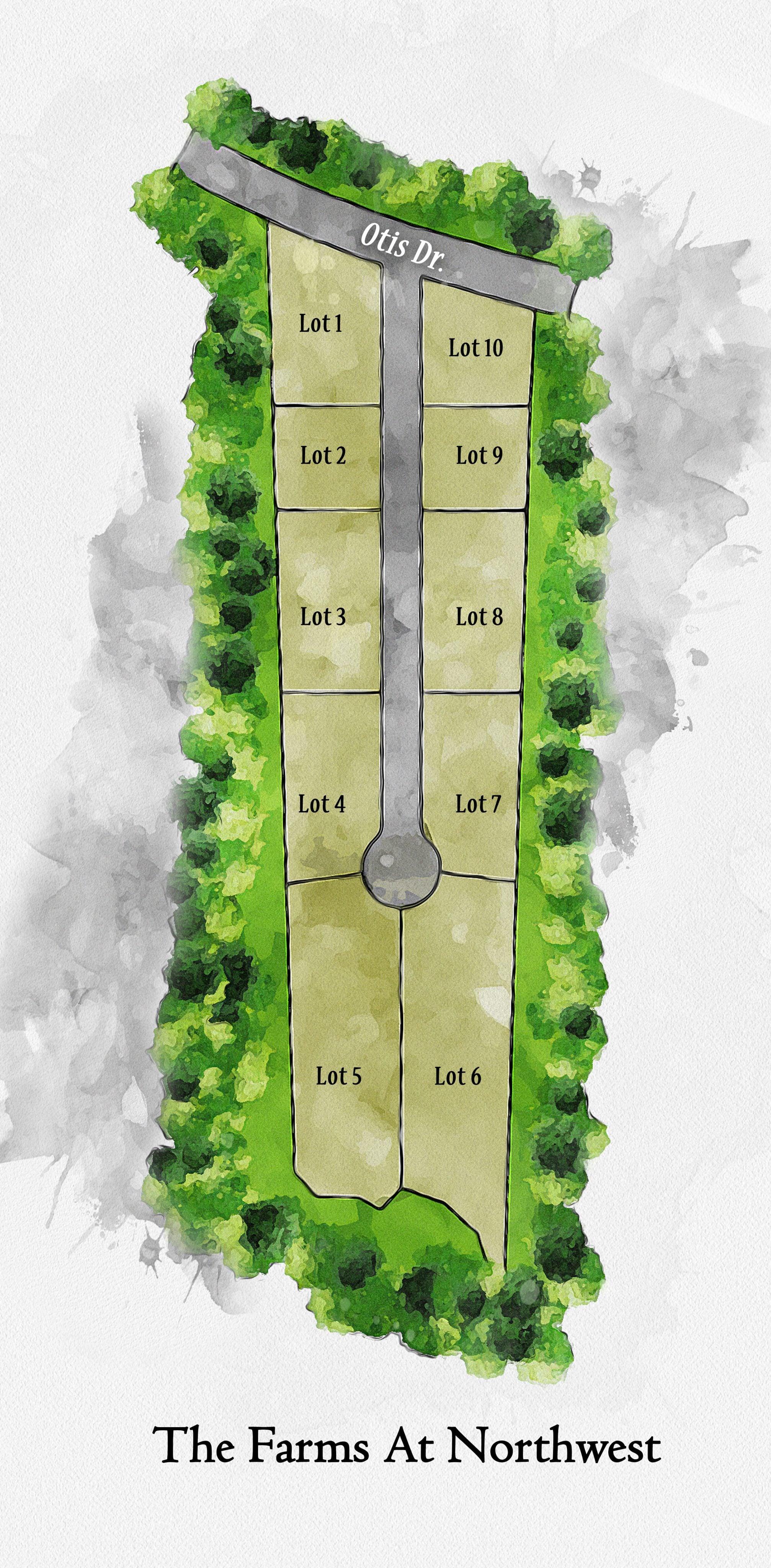 Farms at Northwest Lot Plan