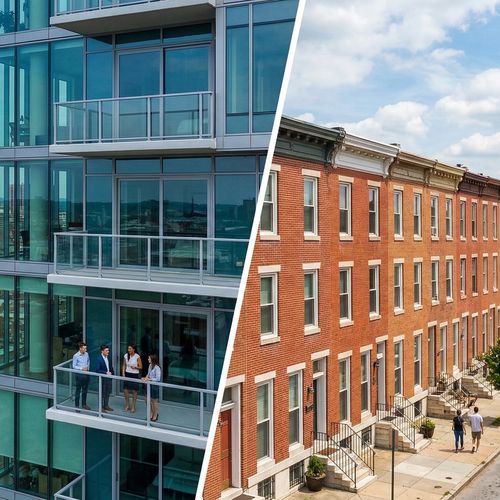 Condo vs Row House Investment in Baltimore 2026: Which Property Type Is Appreciating Faster?