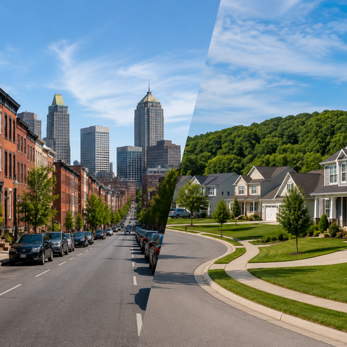 Baltimore City vs. Baltimore County: Which Area Offers Better Value for Homebuyers Right Now?