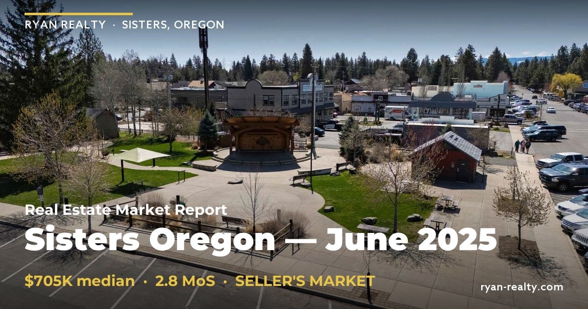 Sisters Oregon Market Report June 2025 | Ryan Realty — Ryan Realty