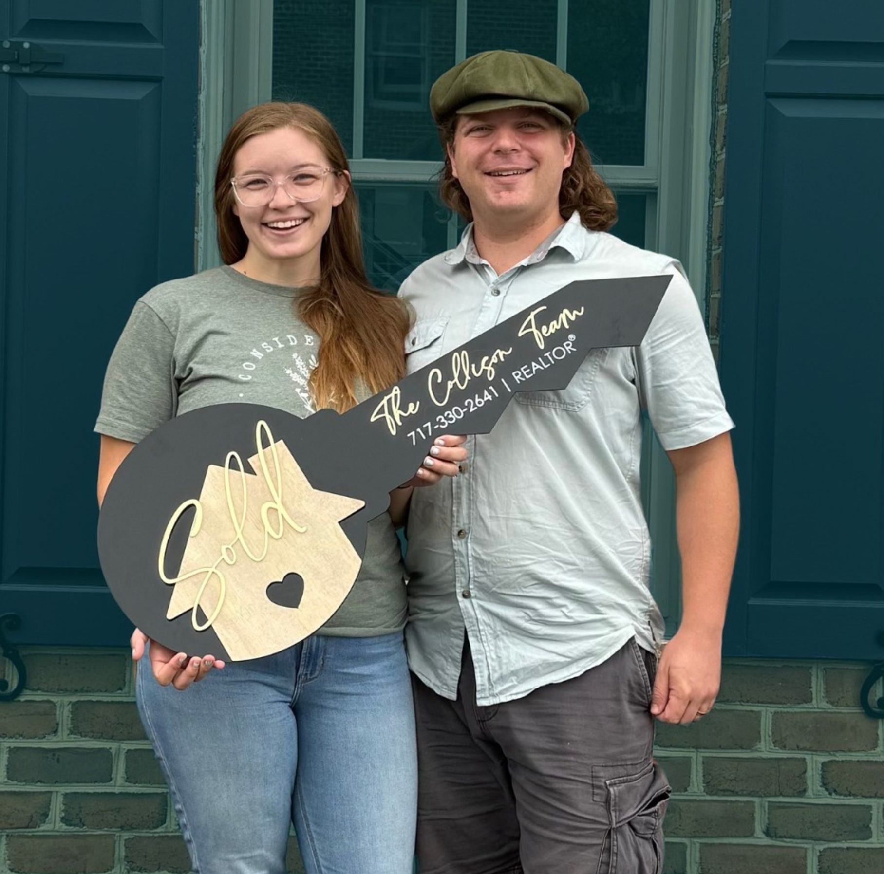 happy couple home sold 1