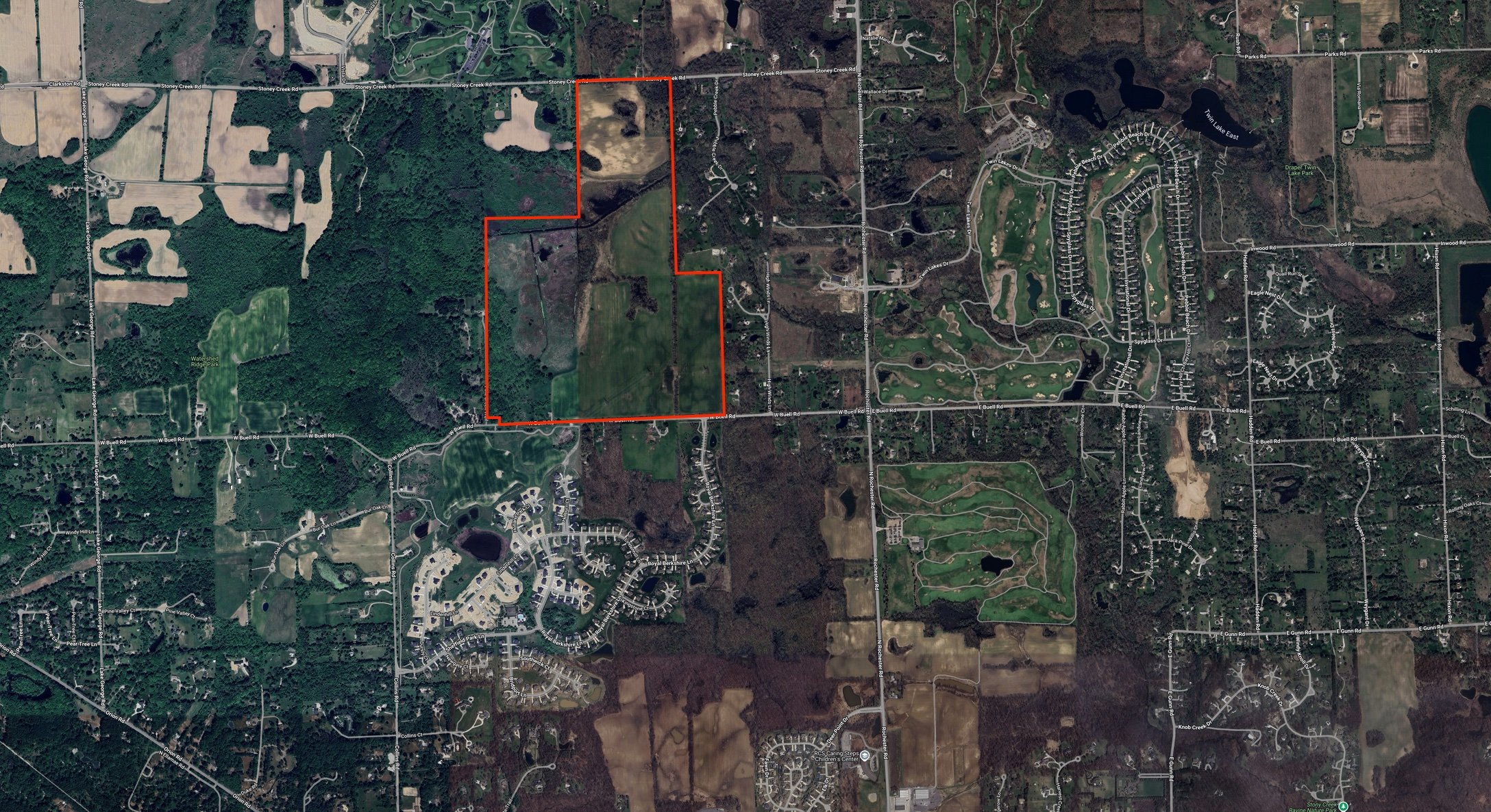 Stoney Creek Crossing Map