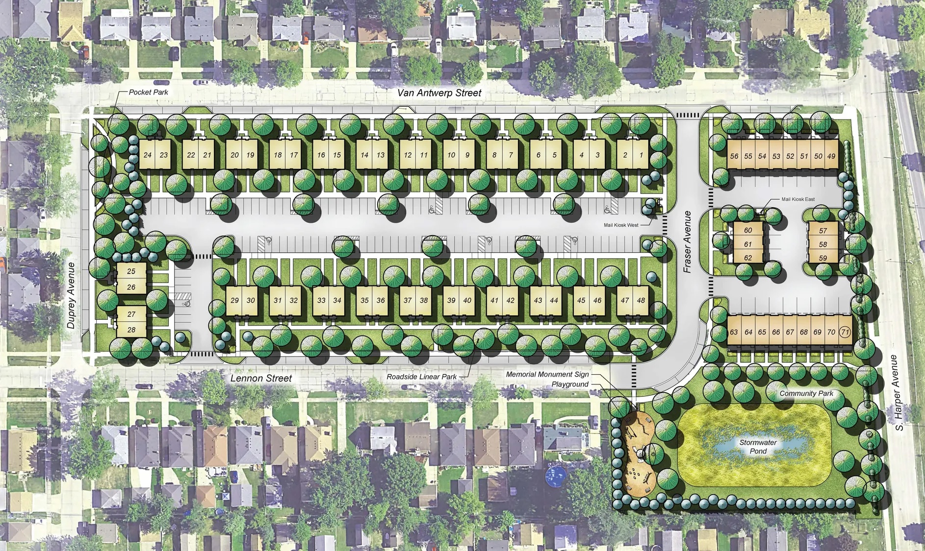Fraser Square Site Plan