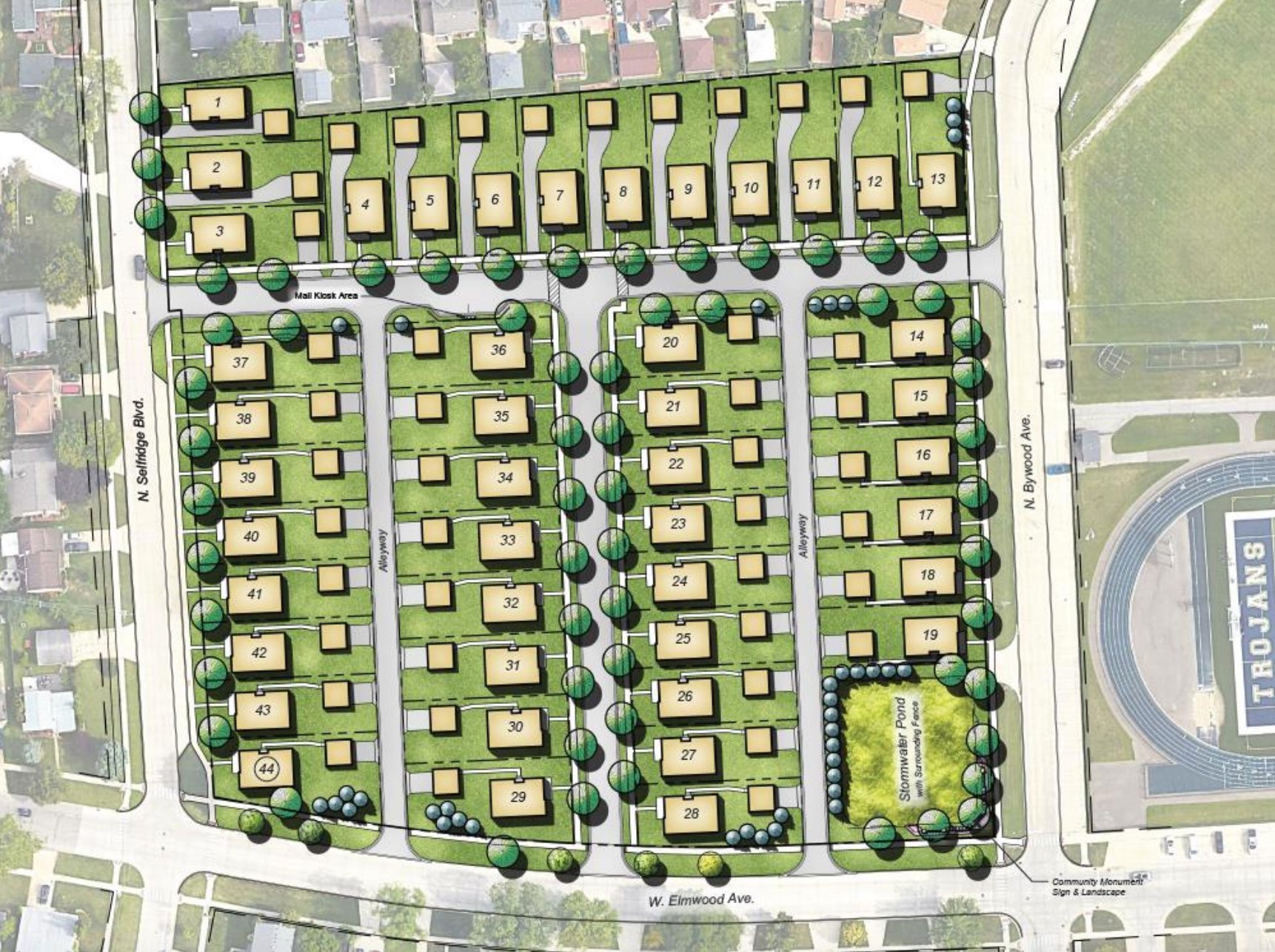 Village at Clawson Site Plan