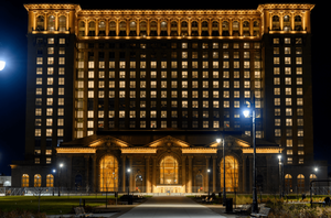 Michigan Central Station Winter 2023-min