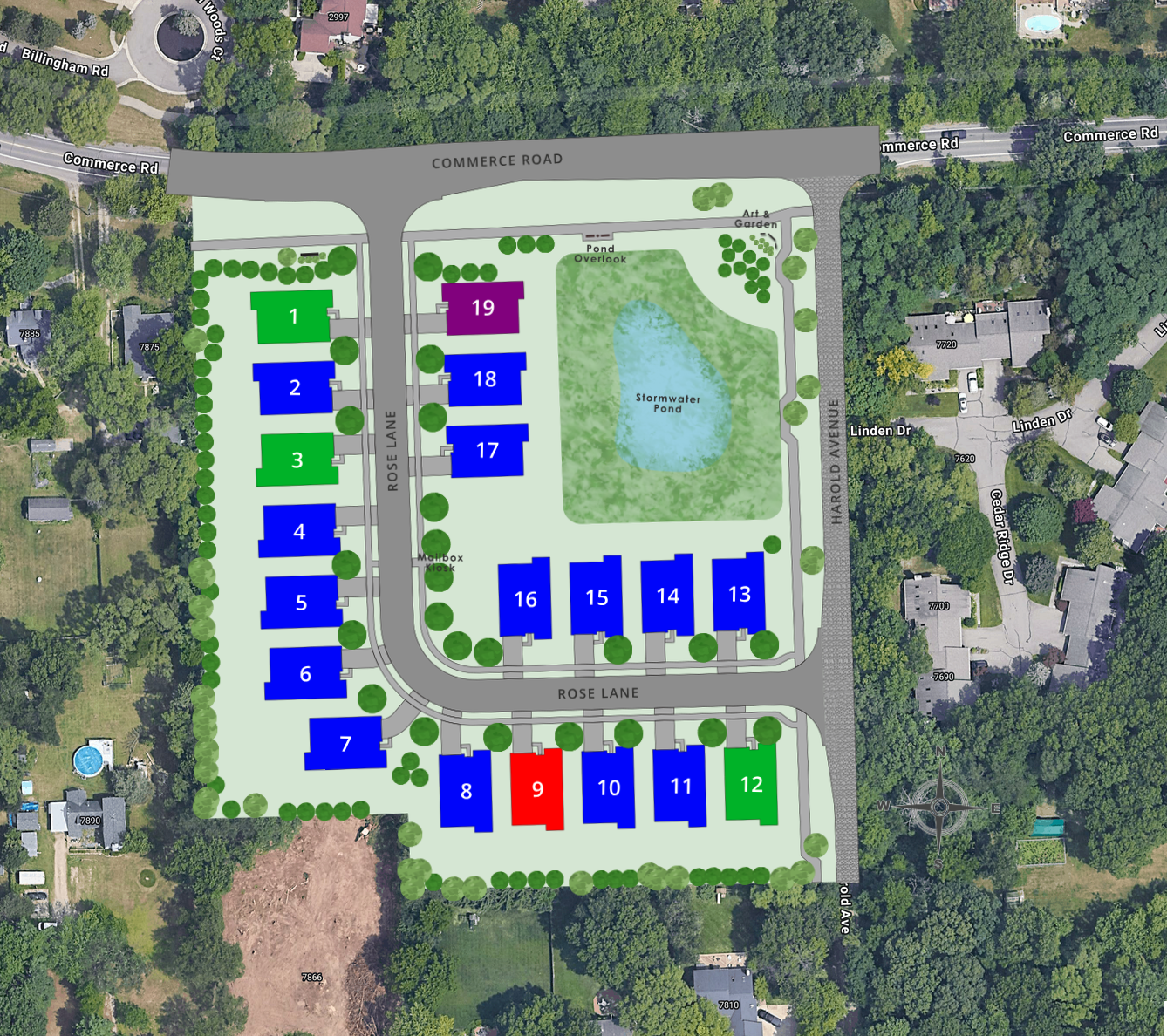 Rosewood WB Site Plan