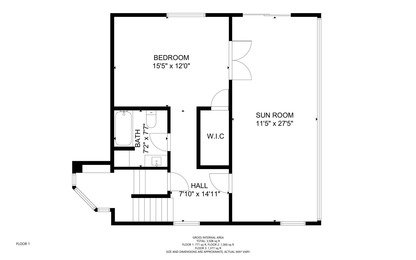 2593 Sunshine Canyon Drive floor plan 1