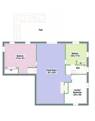 Bottom Floor Hillsdale