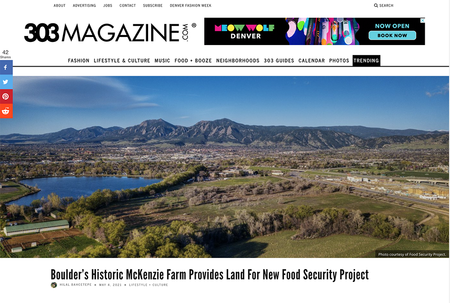 Catherine Burgess Featured in 303 Magazine