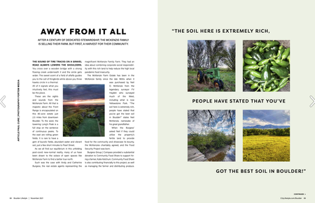 Burgess Group Food Security Project Featured In Boulder Lifestyle