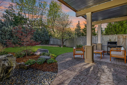 _1023 Forest Back Patio Twilight