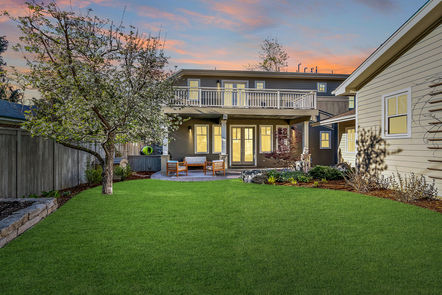 _1023 Forest Back Yard Twilight