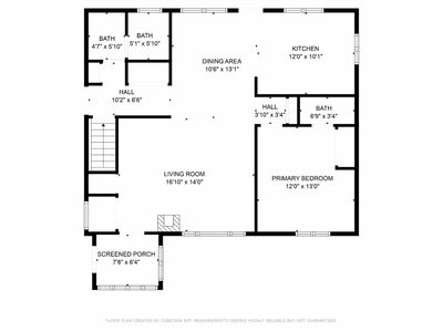 1278 Cucharas Mountain Dr Photo 29 Main floor floorplan