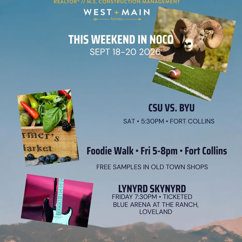 Things to Do in Fort Collins, Loveland & Windsor This Weekend — September 18–20, 2026