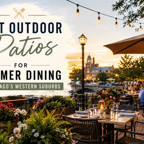 Best Outdoor Patios for Summer Dining in Chicago’s Western Suburbs