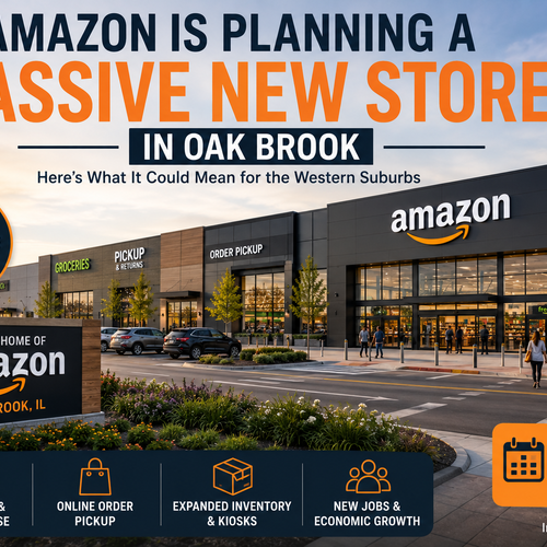 Amazon Is Planning a Massive New Store in Oak Brook