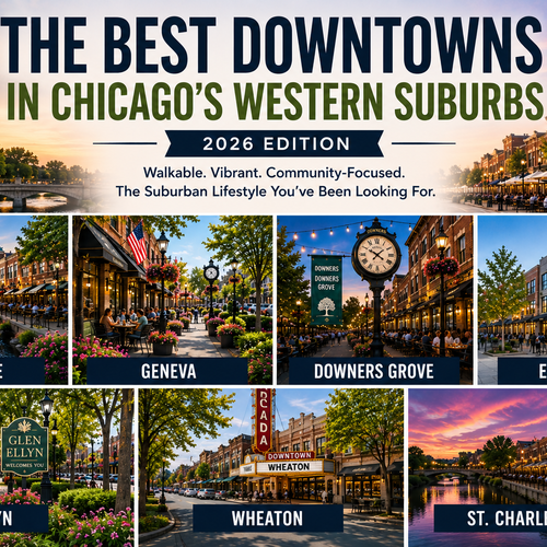 The Best Downtowns in Chicago’s Western Suburbs (2026 Edition)