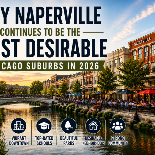 Why Naperville Continues to be the Most Desirable Chicago Suburbs in 2026