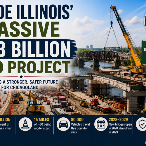 Inside Illinois’ Massive $1.3 Billion I-80 Project