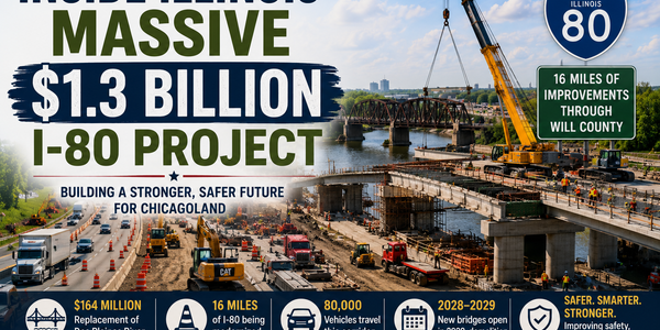 Inside Illinois’ Massive $1.3 Billion I-80 Project