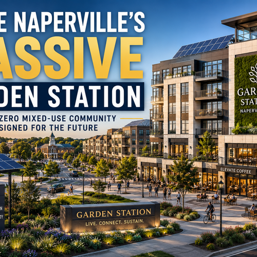 Inside Naperville's Massive Garden Station Development