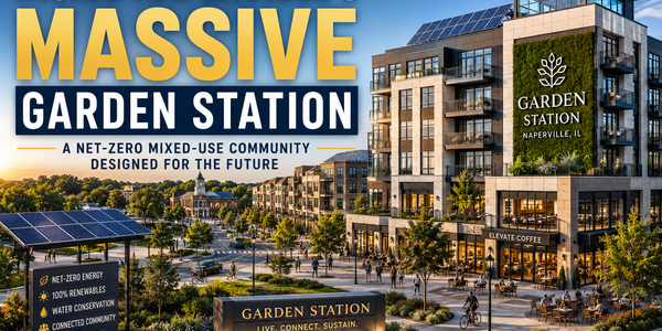 Inside Naperville's Massive Garden Station Development