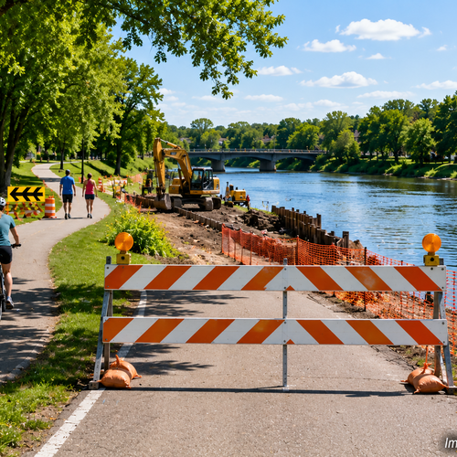 Fox River Trail in Geneva to Close Temporarily for Sewer Improvement Project