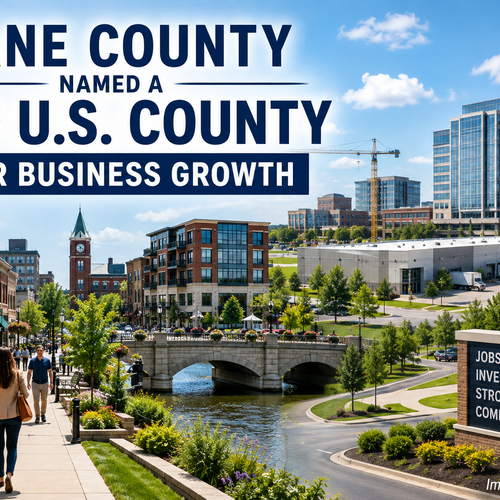 Kane County Named One of America's Top Places for Business Growth