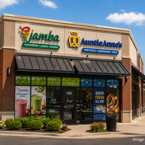 Jamba & Auntie Anne’s Are Opening a New Shared Location in Naperville
