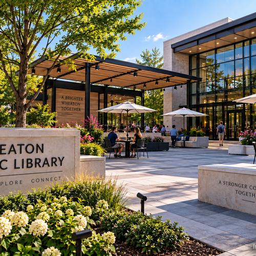 Downtown Wheaton Just Got a New Community Gathering Space