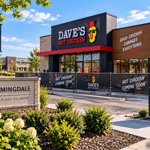 Dave’s Hot Chicken Is Under Construction in Bloomingdale
