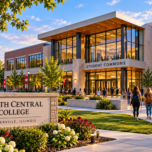North Central College Is Building a New 60,000-Square-Foot Student Commons in Naperville