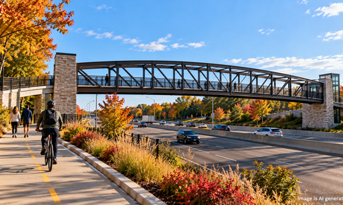 Elmhurst's $3.6 Million Pedestrian Bridge Is Taking Shape: What Residents …