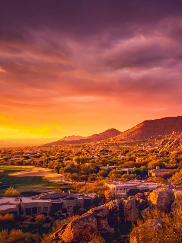 Scottsdale - Scottsdale Arizona desert landscape,USA (small)