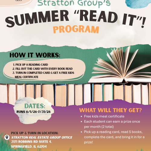 Read All Summer with Stratton Group's Summer Read It Program
