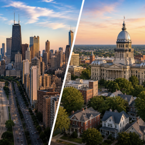 Chicago vs. Springfield, IL: What Changes When You Buy Downstate?