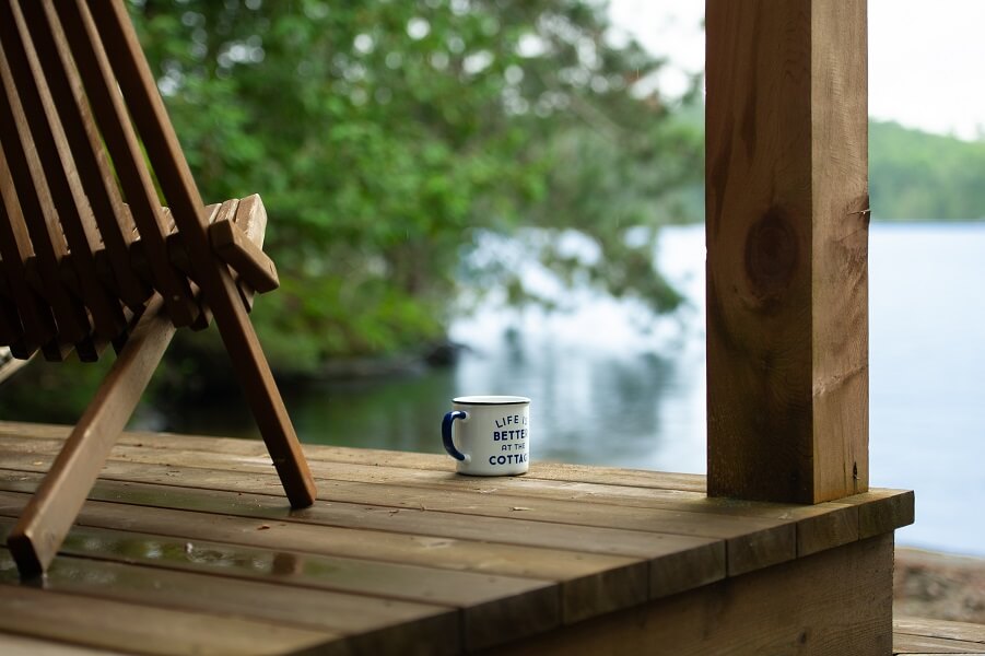 A coffee mug